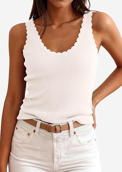 Womens Summer Sleeveless Tank Tops
